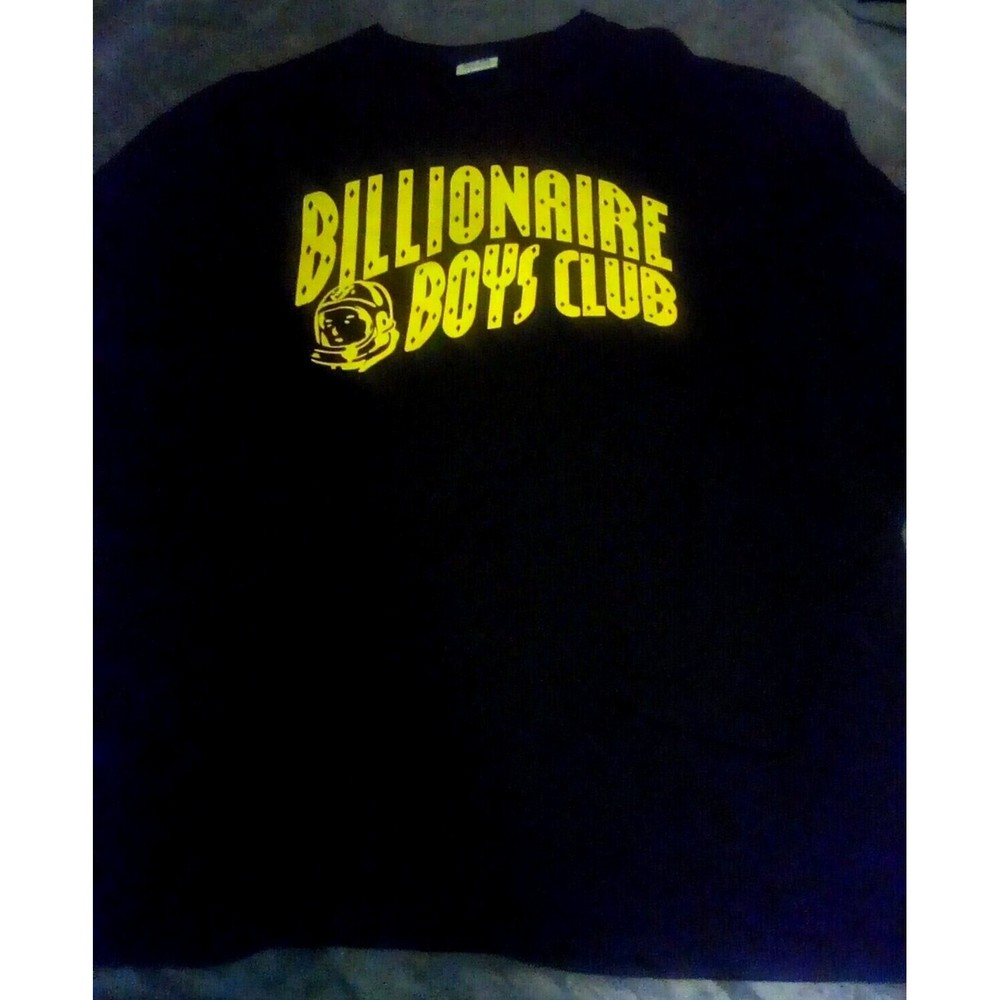 Billionaire Boys Club Long Sleeve T Shirt neon Mutil- color laser gun Print 2XL